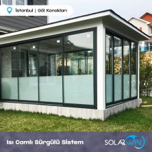 istanbul göl konakları Isı camlı sürgülü sistem - Solarwin