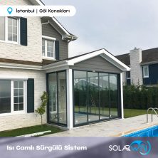 istanbul göl konakları Isı camlı sürgülü sistem - Solarwin