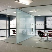 Frosted Model, Office Partition, Glass Door