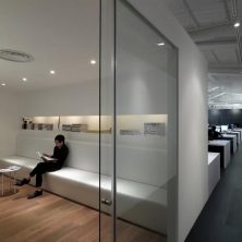 Office, Open, Close, Glass Door