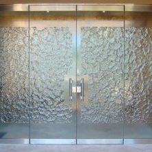 Glass Door, Frosted Motif Model