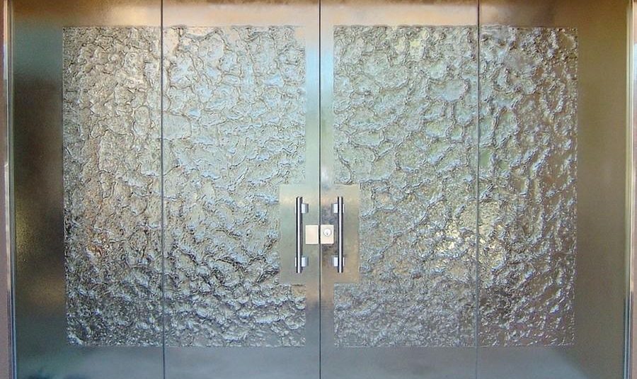 Glass Door, Frosted Motif Model