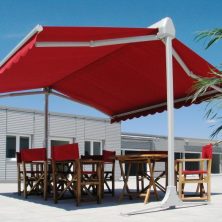 Red Decorative, Cassette Awning