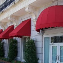 Red Decorative, Cassette Awning