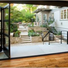 Architecture, Accordion Door, Garden House