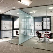 Frosted Glass, Office, Glass Partition System