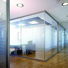 Fixed, Office, Glass Partition System