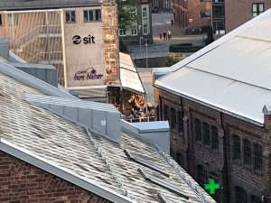 Trondheim, Norveç Açılır Tavan Panel Roof Uygulama