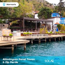 Alüminyum Panel Tavan ve Zip Perde Marmaris 2