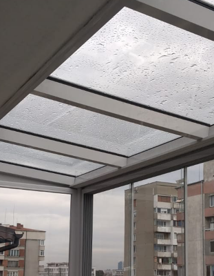 Bulgaria Sofia / Fixed Glass Ceiling (Veranda) Project