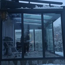 Fixed Double Glazed Veranda Double Glazing Elite Series Sliding Winter Garden